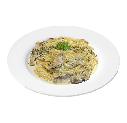 Spaghetti Carbonara Mushroom