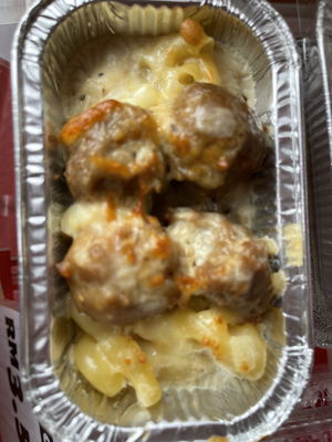 Creamy Meatball Macaroni (Beef)