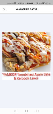 Yamkor (Ayam Sate + Keropok Lekor)