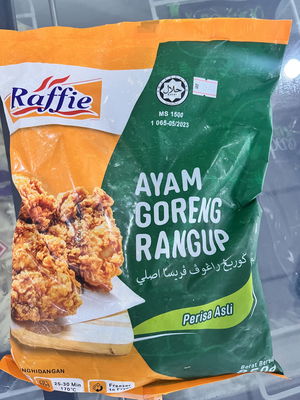 Raffie Crispy Fried Chicken 850g