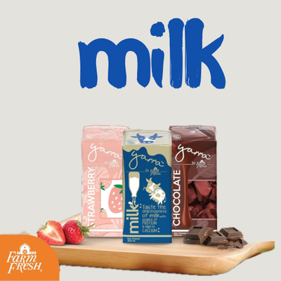 Strawberry Milk Farm Fresh With Ice