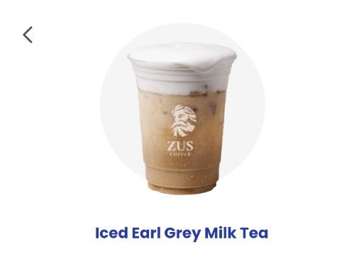 Iced Earl Grey Milk Tea