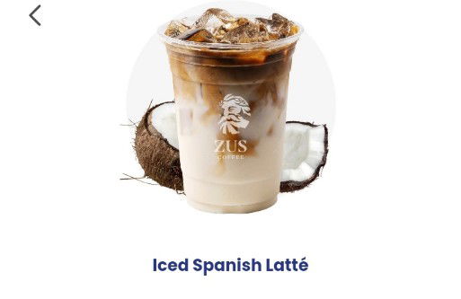 Iced Spanish Latte 