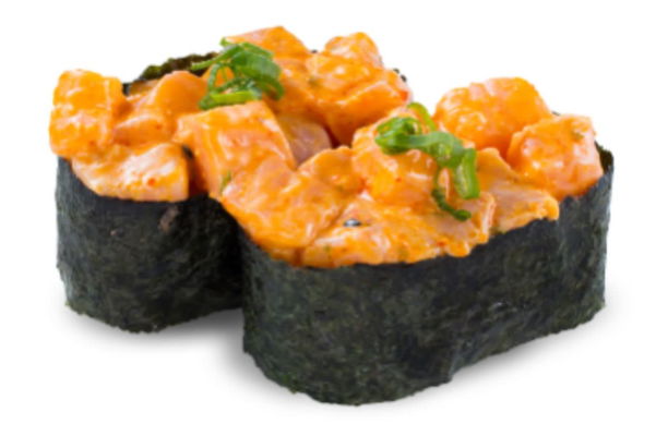 P07 Spicy Salmon Mayo Sushi