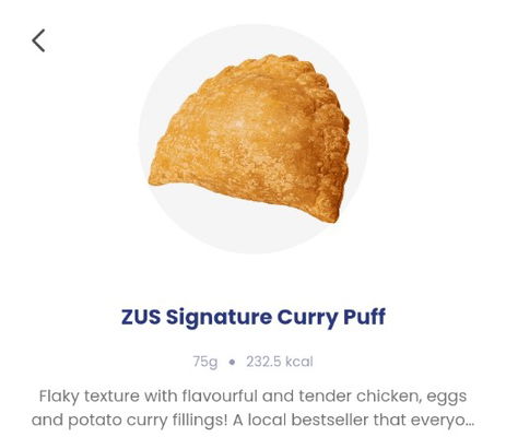 Zus Signature Curry Puff