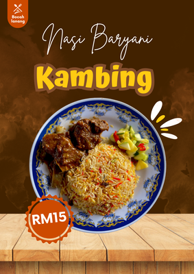⁠nasi Baryani Kambing
