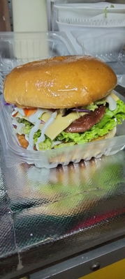 Burger Ayam Cheese