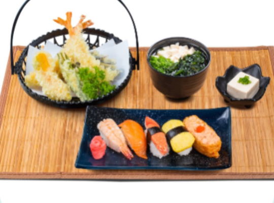 Gz15 Sushi To Tempura Set