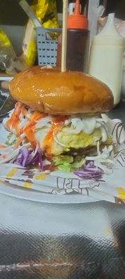 Burger Ayam Double Special