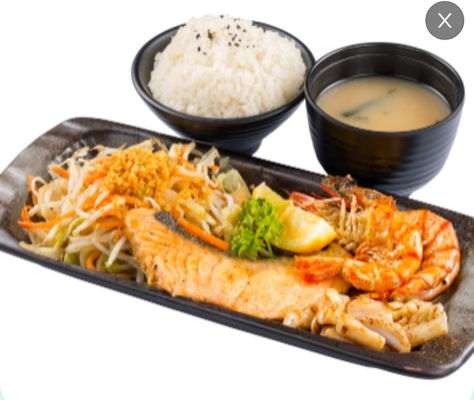 Ts02 Seafood Combo Teppanyaki 
