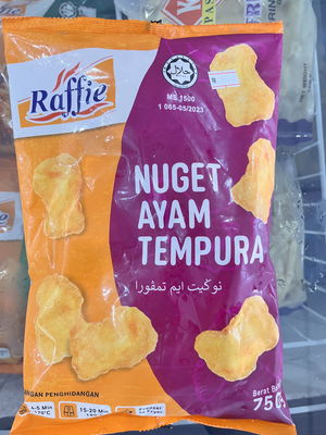 Raffie Tempura Nugget 750g