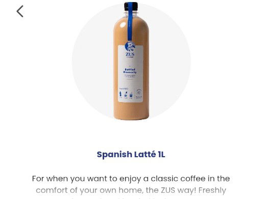 Spanish Latte 1l