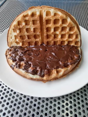 Waffle Coklat 