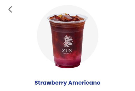 Strawberry Americano 