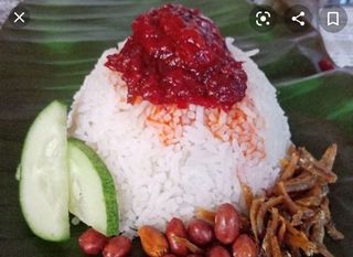 Nasi Lemak Biasa